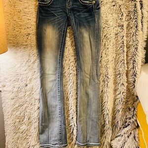 Ladies Miss Me Bootcut Jeans